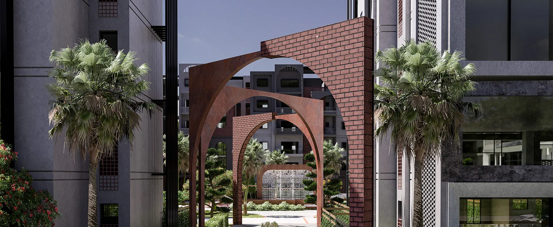 Palm Hills - Badya Signature Courtyards by Mona Hussein